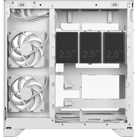 Obudowa Midi Tower Fractal Design Pop 2 Vision RGB (biały | 1x USB-A | 1x USB-C | rgb | szkło hartowane)