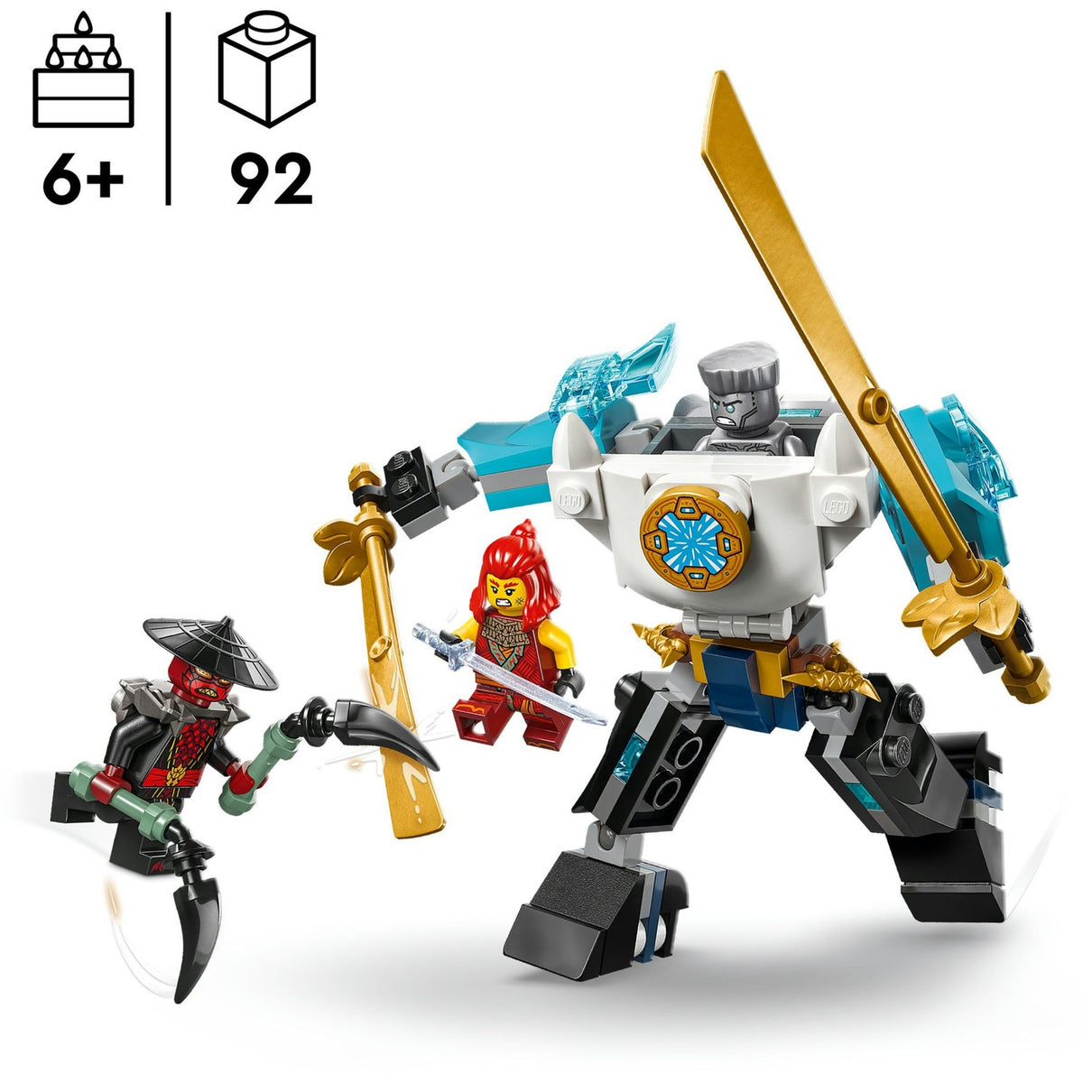Lego Ninjago 71827 Mech bojowy Zane'a