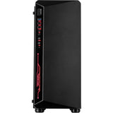 Obudowa midi tower Inter-tech c-3 saphir (czarna | 3x USB-A | okienko)