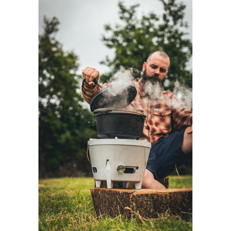 Patelnia do gotowania The Windmill Dutch Oven 4,5 qt (czarna, ø 25,5 cm | 3,8 litra)