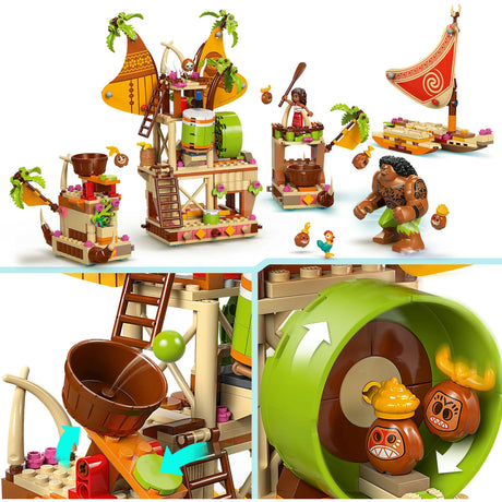 Lego Disney Vaiana 2 Łódź Kakamora - 43258