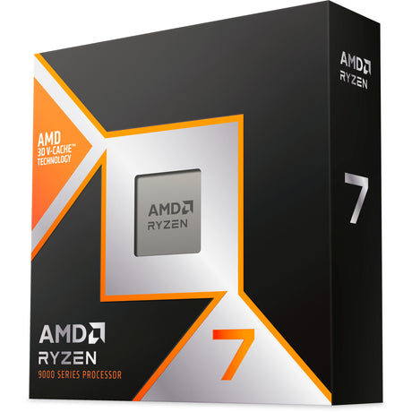 Procesor AMD Ryzen 7 9850x3D, 4,7 GHz (5,6 GHz Turbo Boost) z gniazdem AM5 (odblokowany, w pudełku)