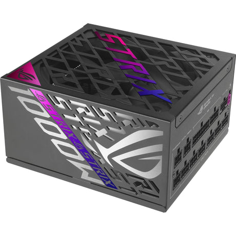 Modułowy zasilacz Asus rog strix platinum o mocy 1000 W (czarny, 1x 12 V-2x6, 4x pcie)