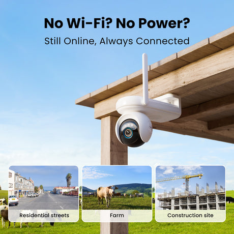 Reolink g650 + kamera bezpieczeństwa z panelem słonecznym 3 (biała, 2k, 4mp, 4g lte)