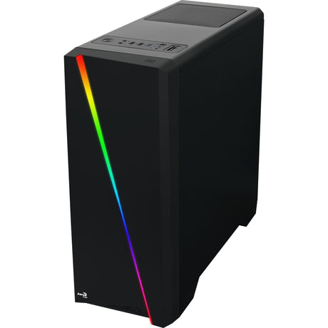 Obudowa Aerocool Cylon Midi Tower (czarna | 3x USB-A | RGB | okienko)