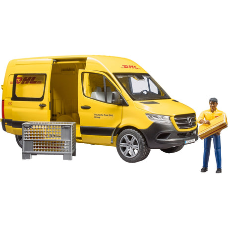 Bruder MB Sprinter DHL z kierowcą model pojazdu (02671)