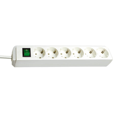 Brennerstuhl eco-line z przełącznikiem 6-kierunkowym biały 3 m h05vv-f 3g1.5