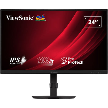 Monitor Viewsonic vg2408a 24 (czarny, 1x HDMI, 1x Display Port, USB-C, USB-A, dźwięk, 100 Hz)