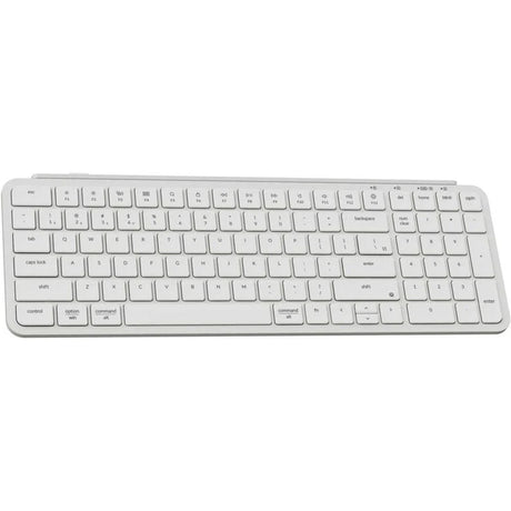Klawiatura Keychron b2 pro-k8 (biała (matowa), układ US (QWERTY), przełączniki nożycowe, 96%, nakładki na klawisze ABS, 2,4 GHz | Bluetooth | USB)