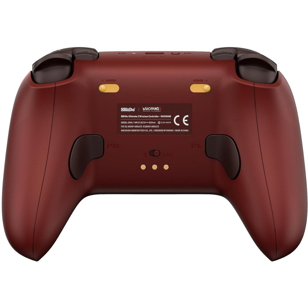 Kontroler bezprzewodowy 8bitdo Ultimate 2 - wuchang: opadłe pióra (ciemnoczerwony, 2,4 GHz bluetooth, usb, pc)