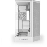 Obudowa midi tower Nzxt h9 flow (biała (matowa) | 2x USB-A | 1x USB-C | szkło hartowane)