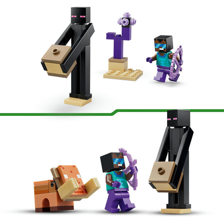 Lego Minecraft 21584 Podróż do Netheru i portalu końcowego