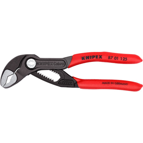 Knipex cobra - szczypce nastawne do pomp wodnych - 125mm - antypoślizgowa rączka