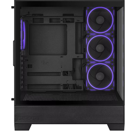 Obudowa midi tower Asus a31 plus (czarna | 2x USB-A | 2x USB-C | szkło hartowane)