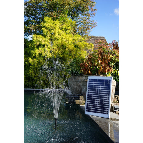 Pompa Ubbink solarmax 1000 (czarna, z panelem słonecznym, pompą)