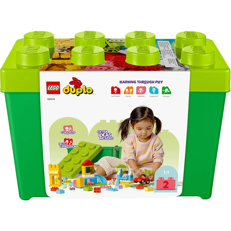 Lego Duplo - zabawki konstrukcyjne z luksusowych pudełek do przechowywania (10914)