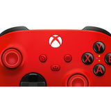 Kontroler bezprzewodowy Microsoft Xbox - pulsujący czerwony (czerwony, bluetooth)