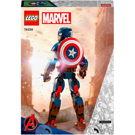 Figurka LEGO Super Heroes 76258 Kapitan Ameryka