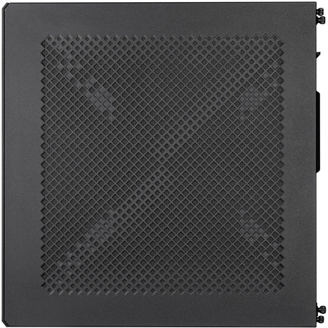 Obudowa mini tower Silverstone milo 12 (czarna | 2x USB-A | 1x USB-C)