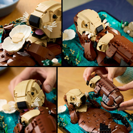 Lego pomysły na pływające wydry morskie - 21366