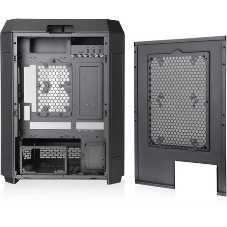 Thermaltake the tower 600 obudowa midi tower (czarna | 4x USB-A | 1x USB-C | szkło hartowane)