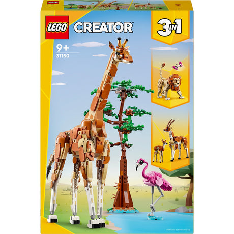 LEGO Creator 3w1 Zwierzęta safari - 31150