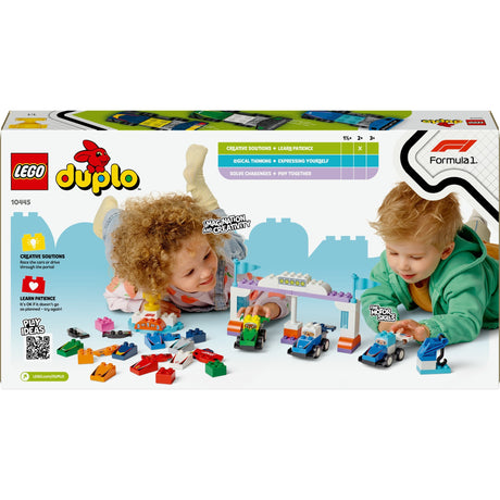 LEGO Duplo Town 10445 Samochody wyścigowe i kierowcy zespołu F1