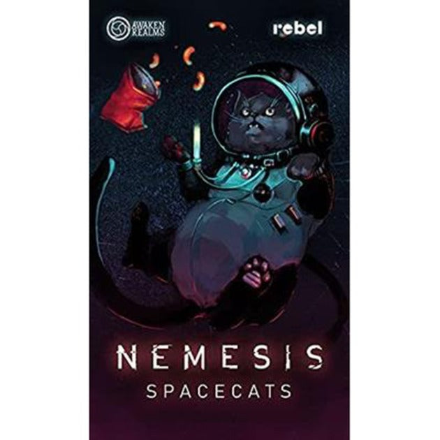 Asmodee nemesis: gra planszowa Space Cats (angielski, dodatek, 1–5 graczy, 35–175 minut, od 14 lat)