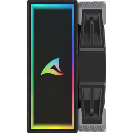 Chłodnica procesora Sharkoon a50 rgb (czarna, 4-pinowe złącze wentylatora pwm)