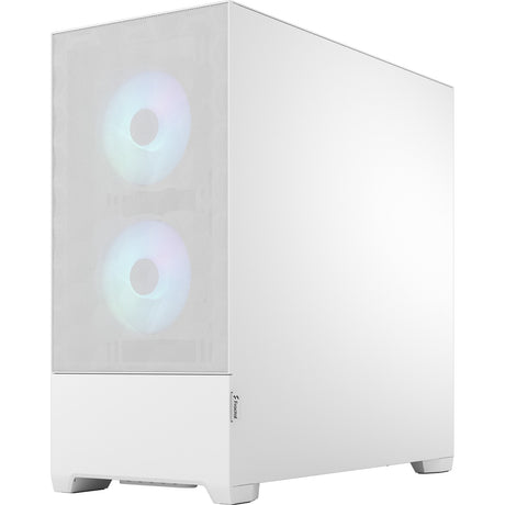 Obudowa midi tower pop air rgb o konstrukcji fraktalnej (biała | 2x usb-a | rgb | szkło hartowane)