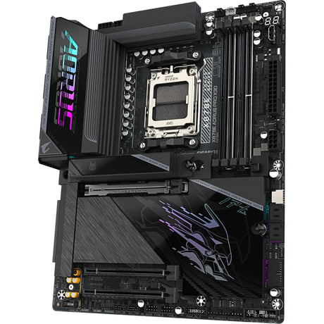Gigabyte x870e aorus pro x3d Socket am5 płyta główna (czarna, raid, 5GB-lan, Wi-Fi 7, bt, sound, atx)