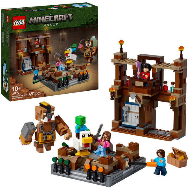 Lego Minecraft arena w leśnej rezydencji - 21272