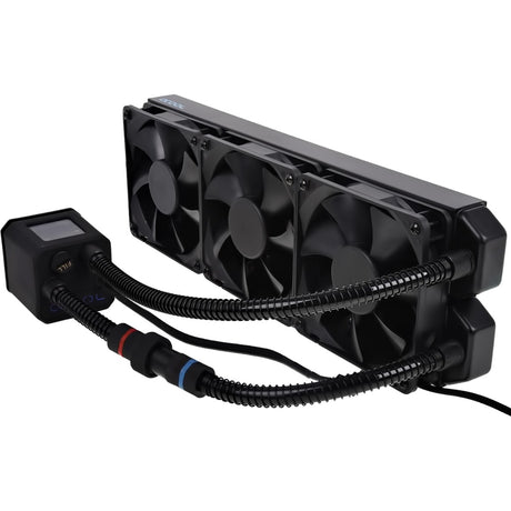 Chłodzenie wodne Alphacool eisbaer 360 (czarne, 4-pinowe złącze wentylatora pwm)