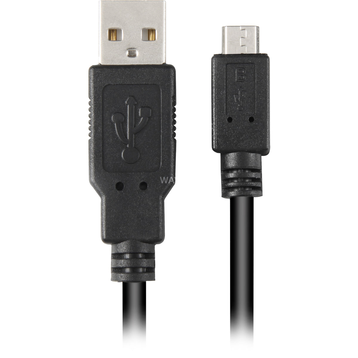 Kabel Sharkoon USB-A 2.0 > micro USB-B (czarny, 0,5 m)
