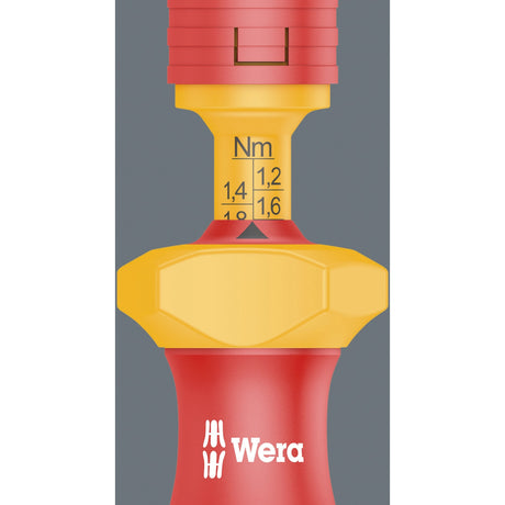 Wera Kraftform Kompakt VDE 16 Torque Extra Slim 1 Wkrętak z wyszukiwarką narzędzi (czerwony żółty, 16 sztuk)