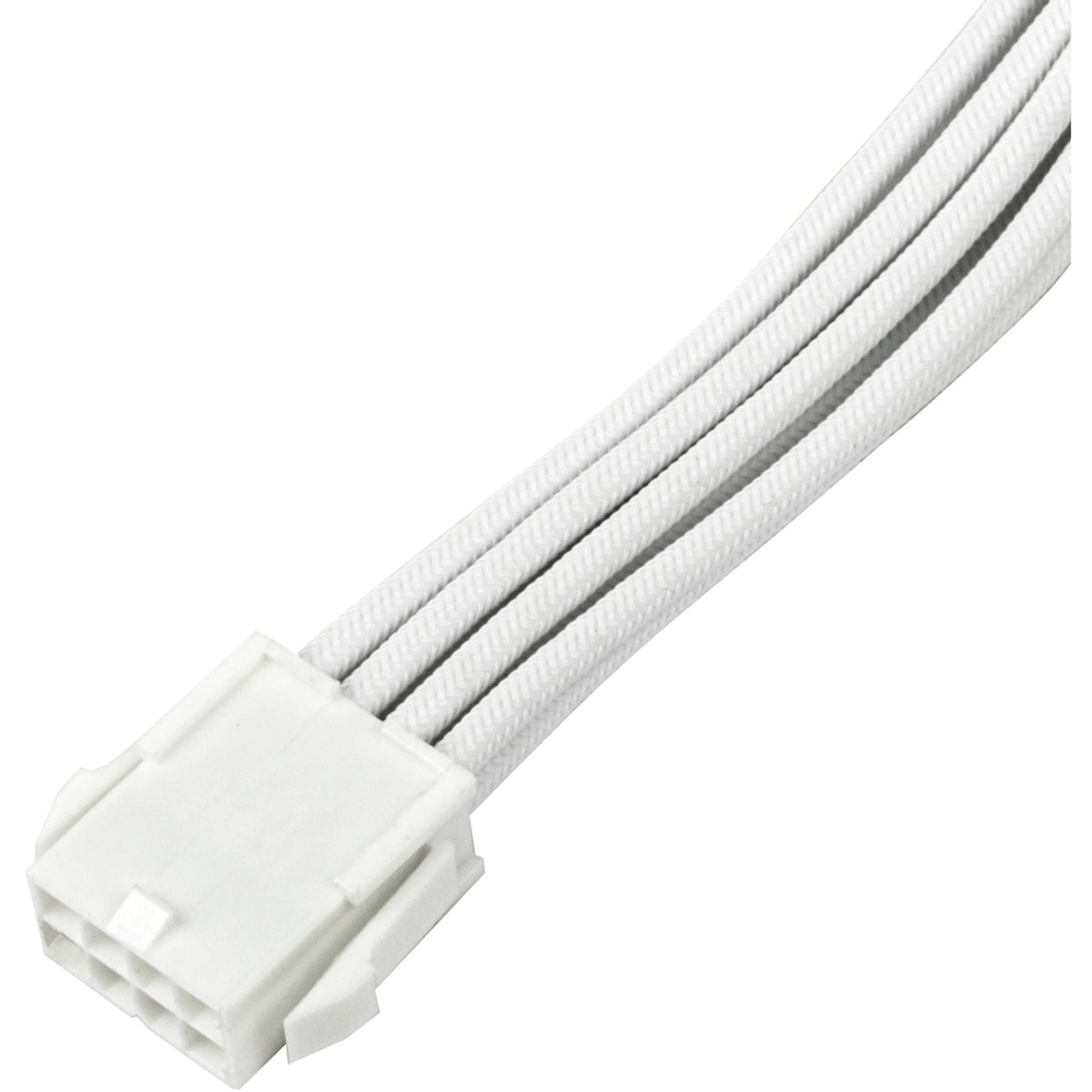 Kabel przedłużający Silverstone sst-pp07e-pci8w-v2, pcie 8pin (6+2) (biały, 30 centymetrów)