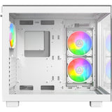 Obudowa midi tower Montech king 65 pro (biała | 2x USB-A | 1x USB-C | okienko)