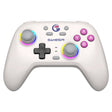 Kontroler Gamesir Nova HD Rumble NS (biały, PC, Steam, Android, iOS, Switch, Bluetooth 2,4 GHz USB)