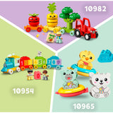 Lego duplo Mój pierwszy pociąg ze zwierzętami - 10412
