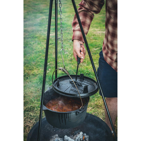 Patelnia do gotowania The Windmill Dutch Oven 9 qt (czarna, ø 31,5 cm | 8,5 litra)