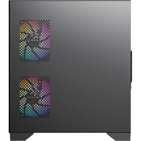 Obudowa Xyz pc gear Titanium View Lite Midi Tower (czarna | 2x USB-A | szkło hartowane)