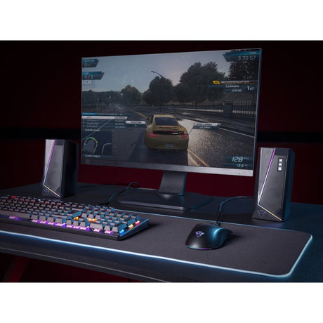 Zestaw głośników Trust GXT 609 Zoxa z podświetleniem RGB Głośnik do komputera (czarny, RGB LED)