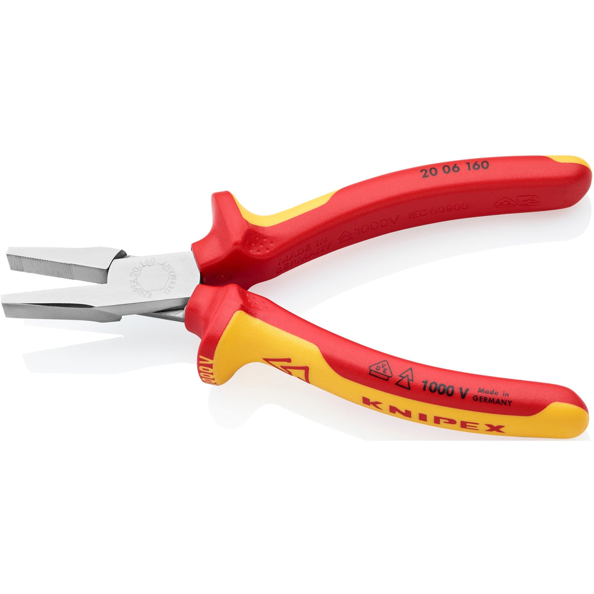 Szczypce płaskie Knipex 2006 160mm vde