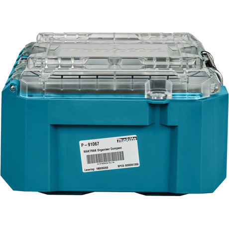 Makita Maktrak Organizer Compact P-91067 Skrzynka narzędziowa (niebieski czarny)