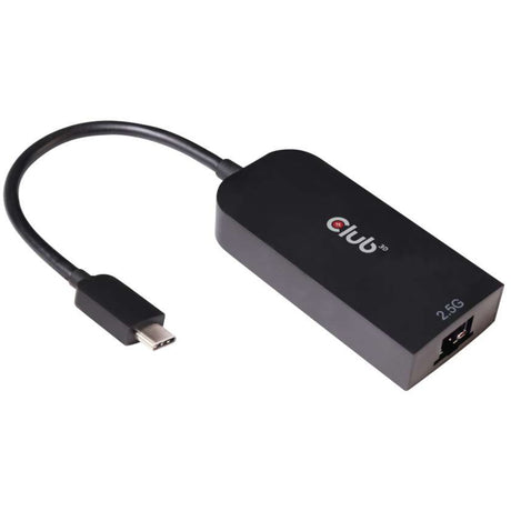 Adapter Club 3D USB-C 3.2 Gen1 > RJ-45 2,5 Gb/s (czarny, 0,16 m)
