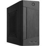 Obudowa HTC Silverstone sst-ml10b (czarna | 2x usb-a)