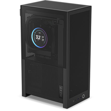 Obudowa Nzxt h2 flow mini tower (czarna | 2x USB-A | 1x USB-C | szkło hartowane)