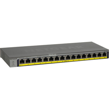 Netgear GS116LP 16-portowy niezarządzalny przełącznik PoE PoE+ Gigabit Ethernet