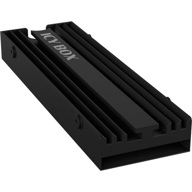 Radiator Icy Box ib-m2hs-ps5 (czarny, radiator m.2 ssd do konsoli Playstation 5)