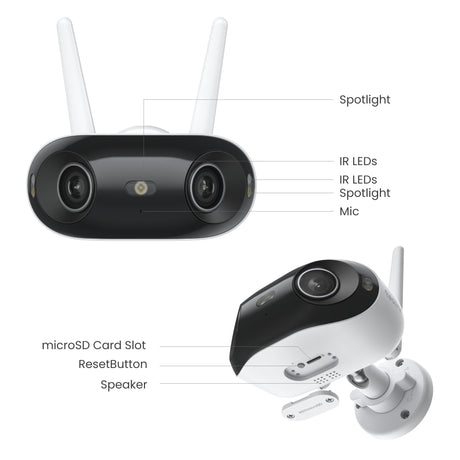 Kamera bezpieczeństwa Reolink Elite W740 (biała, 4k, 8mp, Wi-Fi 6)